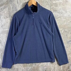 Vintage Starter blue quarter zip sweatshirt  Mens Size M #loungewear #athleisure